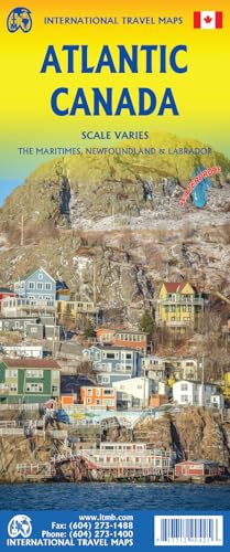 Atlantic Canada: Travel Reference Map