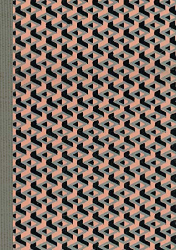 Carnet ligné motif Trompe-l'oeil, Papier peint 18e