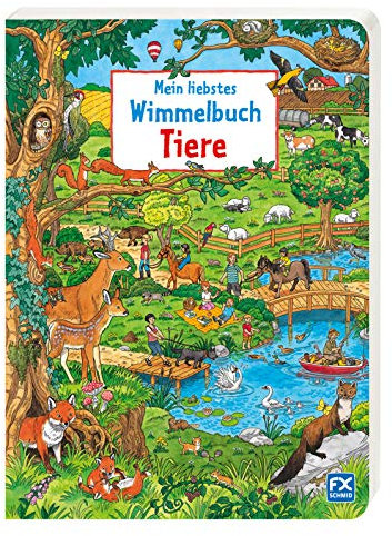 Mein liebstes Wimmelbuch Tiere