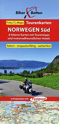 Tourenkarten Set Norwegen Süd (FolyMaps): 1:600 000