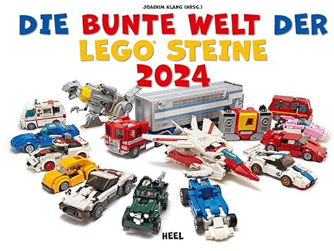 Die bunte Welt der LEGO® Steine Kalender 2024: Spektakuläre Szenen aus LEGO® Steinen. Der perfekte Kalender für die ganze Familie