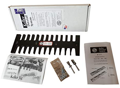 Keller Dovetail System 135-1500 Journeyman Dovetail Jig Template