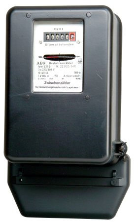 Kopp 192202013 Drehstromzähler, 400 V Regeneriert, Unbeglaubigt 10/30 A