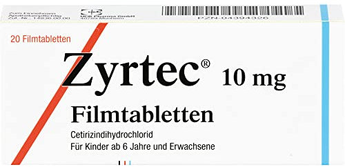 ZYRTEC 10 mg Filmtabletten 20 St