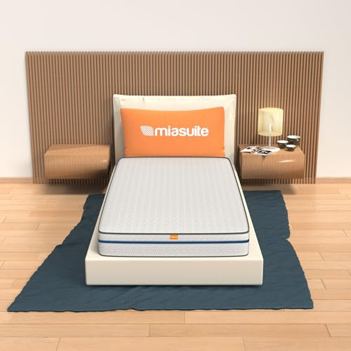 miasuite i sogni italiani Matratze 80x200 Höhe 15 cm - Memory Foam, Milbenhemmend, Hypoallergen | Simple