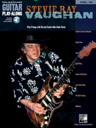 Guitar Play-Along Volume 49: Stevie Ray Vaughan Tab Book/Cd: Play-Along, CD für Gitarre (Hal Leonard Guitar Play-Along)