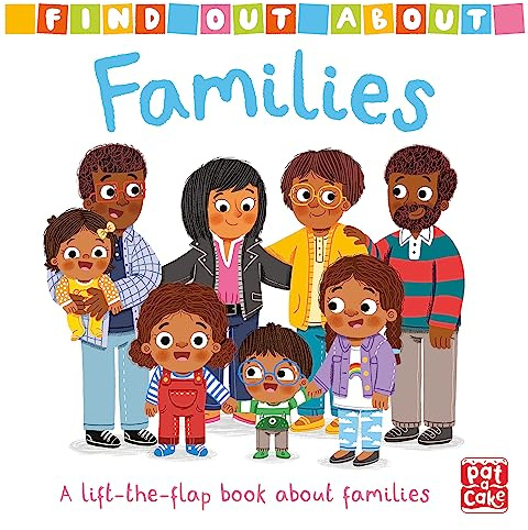 Families: A lift-the-flap board book about families (Find Out About)