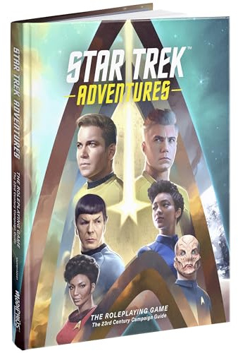 Star Trek Adventures Second Edition The 23rd Century Campaign Guide | Hardcover RPG Supplement Book for Tabletop Roleplay, Solo-Play Support, New Rules, Epochen and Character Options