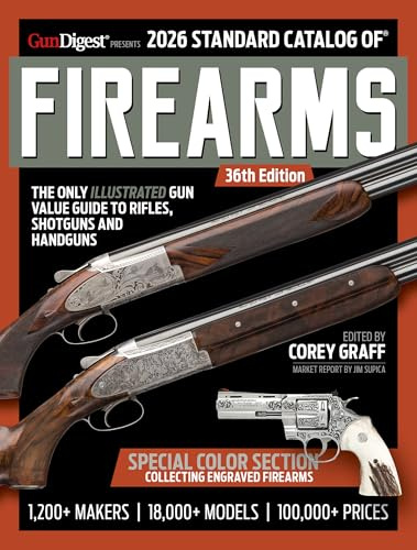 2026 Standard Catalog of Firearms: The Only Illustrated Gun Value Guide to Rifles, Shotguns and Handguns