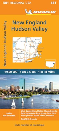 New England / Hudson Valley (581) (Michelin régional, 581, Band 581)