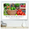 Wochenmarkt - Genussvoll Einkaufen (hochwertiger Premium Wandkalender 2025 DIN A2 quer), Kunstdruck in Hochglanz