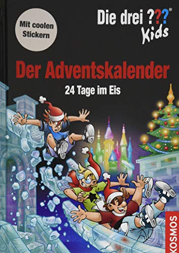 Die drei ??? Kids, Der Adventskalender: 24 Tage im Eis Extra: Stickerbogen