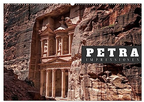 Petra Impressionen (Wandkalender 2026 DIN A2 quer), CALVENDO Monatskalender: Die Stadt Petra in all ihrer Pracht. (CALVENDO Orte)