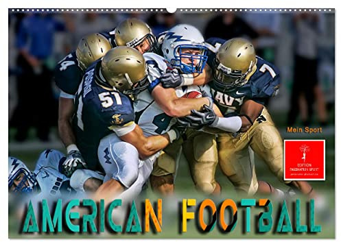 American Football - mein Sport (Wandkalender 2026 DIN A2 quer), CALVENDO Monatskalender: American Football, faszinierender Teamsport. (CALVENDO Sport)