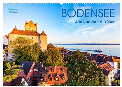 BODENSEE Drei Länder - ein See (Wandkalender 2026 DIN A2 quer), CALVENDO Monatskalender: Der Bodensee in faszinierenden Aufnahmen. (CALVENDO Orte)