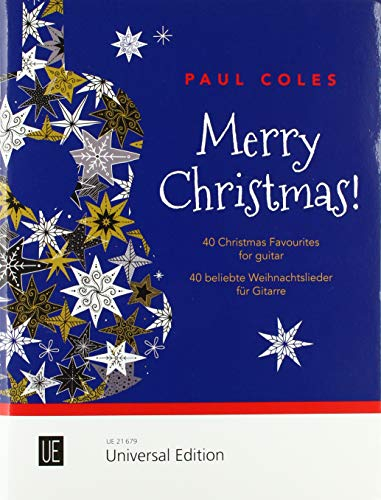 Merry Christmas!: 40 beliebte Weihnachtslieder. Gitarre. Partitur.