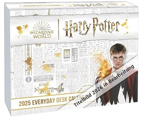 Harry Potter 2026: Original Danilo-Tagesabreißkalender [Kalendar]
