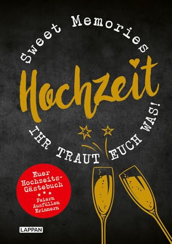 Sweet Memories: Hochzeit: Ausfüllbuch und Spiele für Hochzeitsgäste | Kreatives Gästebuch für unvergessliche Hochzeiten mit Platz für Fotos und persönliche Gestaltung