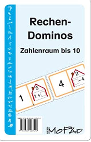 Persen Verlag i.d. AAP Rechen-Dominos. Zahlenraum bis 10: Kartenspiel für die 1. und 2. Klasse