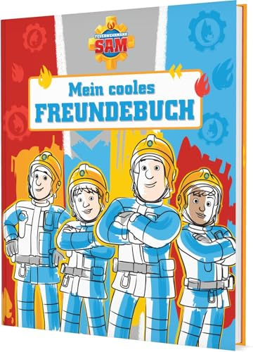 Feuerwehrmann Sam: Mein cooles Freundebuch: Eintragbuch für Jungen und Mädchen ab 4 Jahren