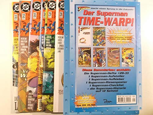Superman Time-Warp Ausgabe, Sammlerbox, Tl.1, Hefte 28-33