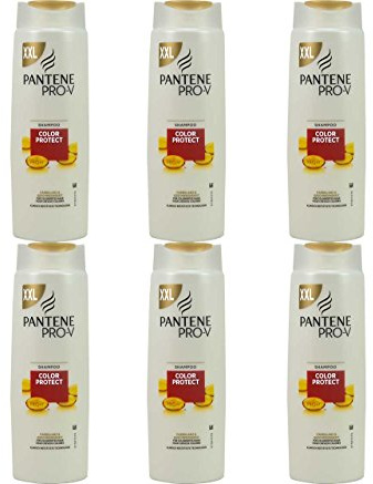 6x Pantene Pro V Color Protect Shampoo Für Farbglanz & Coloriertes Haar - 500ml