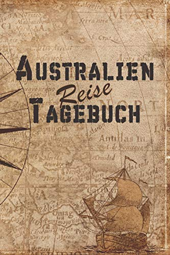 Australien Reise Tagebuch: 6x9 Reise Journal I Notizbuch mit Checklisten zum Ausfüllen I Perfektes Geschenk für den Trip nach Australien für jeden Reisenden