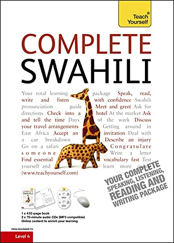 Complete Swahili Beginner to Intermediate Course: (Book and audio support)
