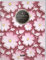 TULPE Punktraster Notizbuch A4 „C066 Flowers“ (140+ Seiten, Vintage Softcover, Punktkariertes Papier - Bullet Journal, Dickes Notizheft, Skizzenbuch, Tagebuch, Gepunktete Seiten, Dot Grid Notebook)