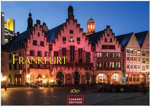 Frankfurt Kalender 2027 – Wandkalender | Fotokalender Deutschland 24x35cm – faszinierende Stadtansichten der Mainmetropole mit 12 großformatigen Bildern