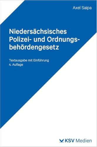 Niedersächsisches Polizei- und Ordnungsbehördengesetz (NPOG): Textausgabe mit Einführung