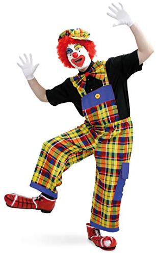 narrenwelt Clown Latzhose Peppa Unisex Gr L - XXXL