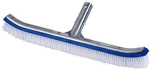 well2wellness® Poolbürste Beckenbürste ALU-Profi - Aluverstärkt und ca. 45cm breit