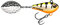 SpinMad Jigmaster 12g Jigspinner - Bleikopf Spinner, Farbe Lieblingsköder:Charly