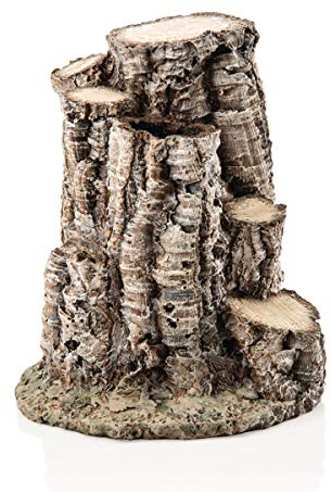 biOrb 48358 Weißbirke Ornament, naturfarben – künstlicher Baumstamm in Birkenoptik, zur stilvollen Einrichtung von Süßwasseraquarien und Meerwasseraquarien