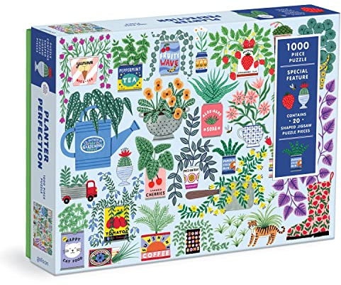 Galison 9780735375727 Planter Perfection Jigsaw Puzzle, Multicoloured, 1000 Pieces
