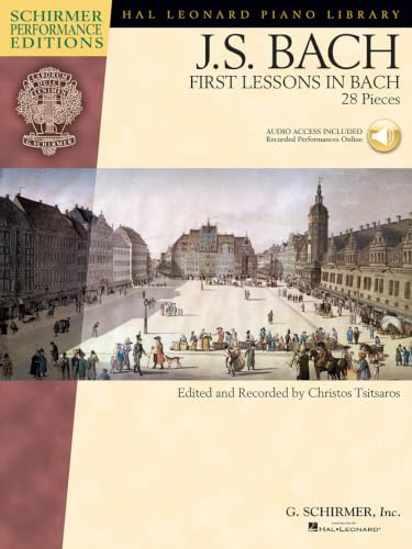 J.S. Bach First Lessons In Bach ((Book/Online Audio)) Pf (Schirmer Performance Editions) (Includes Online Access Code)