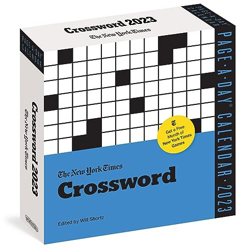 The New York Times Crossword Page-A-Day Calendar 2023