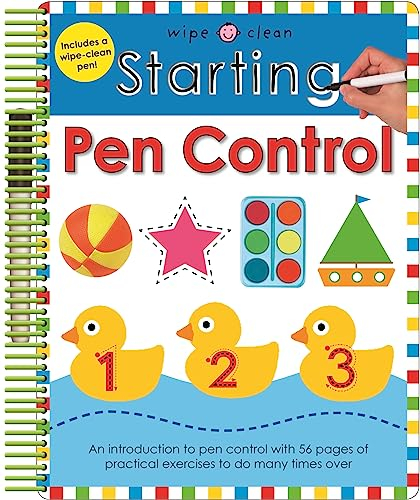 Starting Pen Control: Wipe Clean Spirals