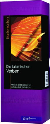 Die lateinischen Verben: Karteikarten