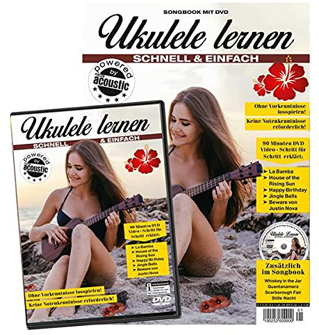 Ukulele lernen - schnell & einfach: Songbook mit DVD