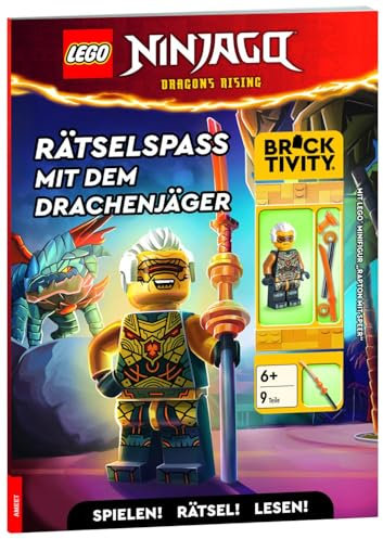 LEGO® NINJAGO® - Rätselspaß mit dem Drachenjäger: mit Minifigur Rapton mit Speer