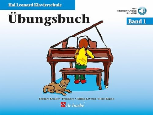Hal Leonard Klavierschule: Übungsbuch Band 1 | Klavier Schule mit Online Audio für Anfänger Kinder und Erwachsene | Ergänzendes Übungsheft zu Band 1 mit strukturiertem Lernaufbau