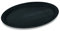 Tablett aus Polypropylen in ovaler Form - mit rutschhemmender Oberfläche (NON SLIP) und spülmaschinentauglich/Abmessung: 26,5 x 19 cm/Abmessung: 29 x 22 cm (26,5 Zentimeter, 19 Zentimeter)