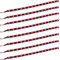 Qiorange 8 X 30cm 15 LED Wasserdicht LED Lichtleiste Balken SMD LED String LED Streifen Leiste 12V Rot