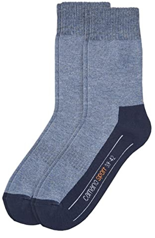 Camano unisex Sport Socken ohne Gummidruck 6er Pack