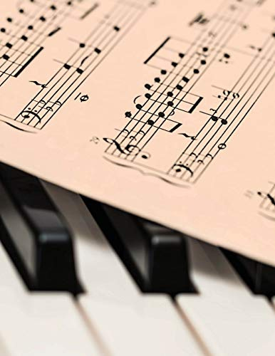 Staff Paper Book: A4 tab Music Manuscript Paper / Staff Paper / Musicians Notebook * 12 Stave * 300 pages * ] (Composition Books)