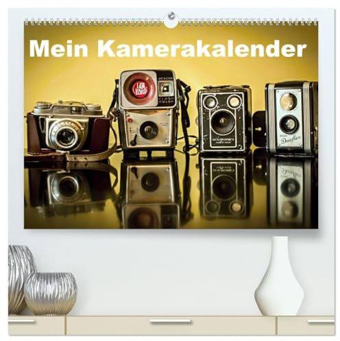 Mein Kamerakalender (hochwertiger Premium Wandkalender 2026 DIN A2 quer), Kunstdruck in Hochglanz: Alte und moderne Kameras gemeinsam in einem Wandkalender (CALVENDO Technologie)