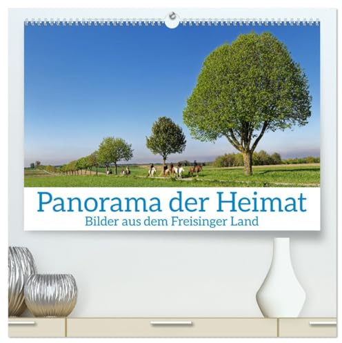 Panorama der Heimat Landkreis Freising (hochwertiger Premium Wandkalender 2026 DIN A2 quer), Kunstdruck in Hochglanz: Stimmungsvolle Ansichten der ... zu allen Jahreszeiten (CALVENDO Orte)