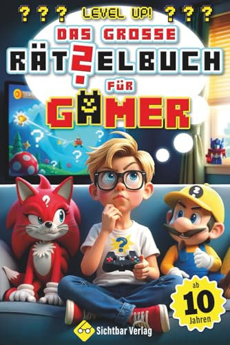 Level Up – das große Rätselbuch für Gamer ab 10 Jahren